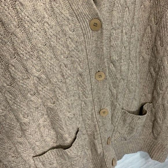 BCBG MaxAzria Beige Poncho/Cardigan S - Picture 4 of 9